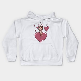 This is how much I love you - Nori Doll Kids Hoodie